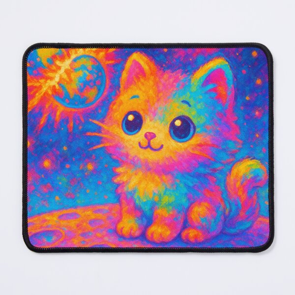 Item preview, Cosmic Cuteness: Kitty at the End of the World designed and sold by CrypRenaissance.