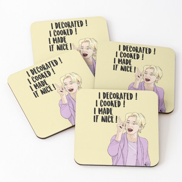 Item preview, I Decorated! I Cooked! I Made It Nice! - Dorinda Medley - Real Housewives of New York designed and sold by PopShopDesignFR.