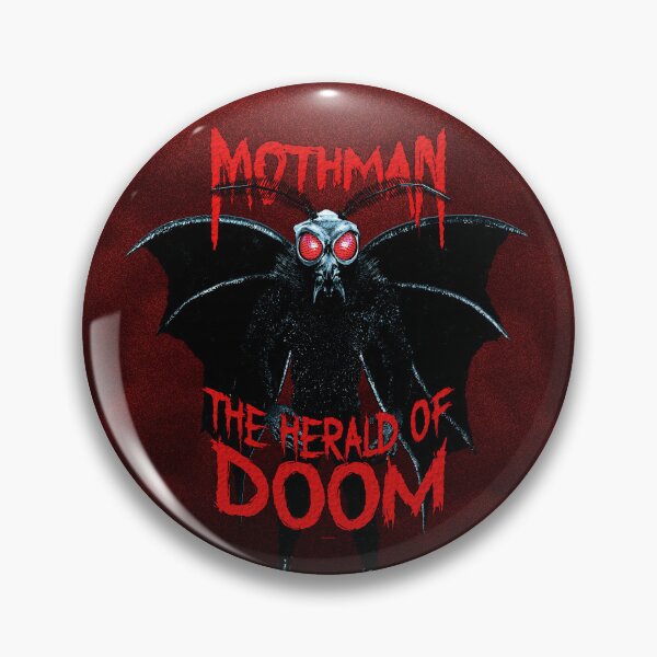Item preview, MOTHMAN: The HERALD of DOOM designed and sold by PapaSquatch.