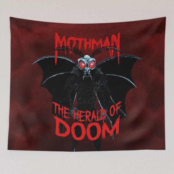 Item preview, MOTHMAN: The HERALD of DOOM designed and sold by PapaSquatch.