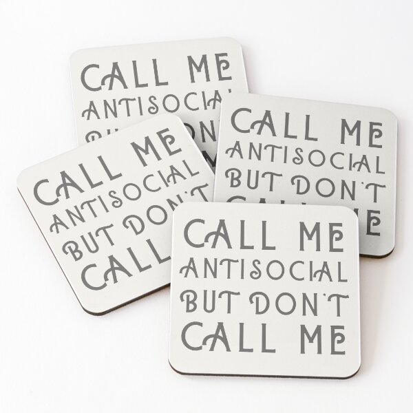 Item preview, Call me, don't call me designed and sold by LizMoran_Type & Design.