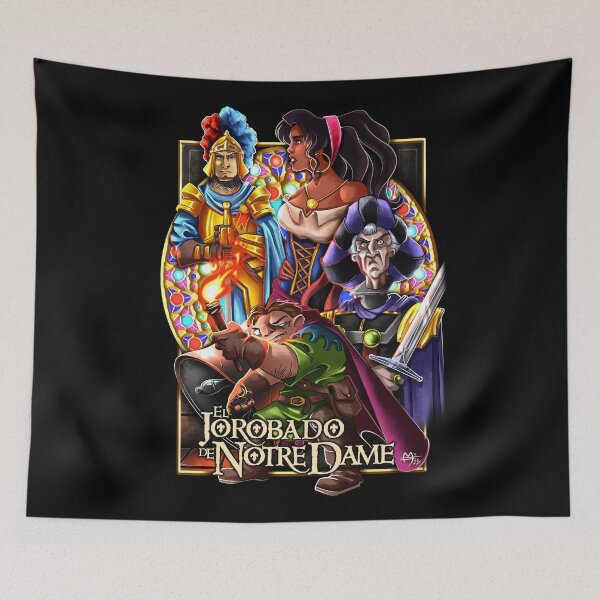 Item preview, The Hunchback of Notre Dame designed and sold by MikisArts.