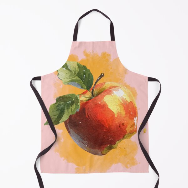 Item preview, Red Apple Watercolor | Botanical Fruit Illustration designed and sold by Plantinum.