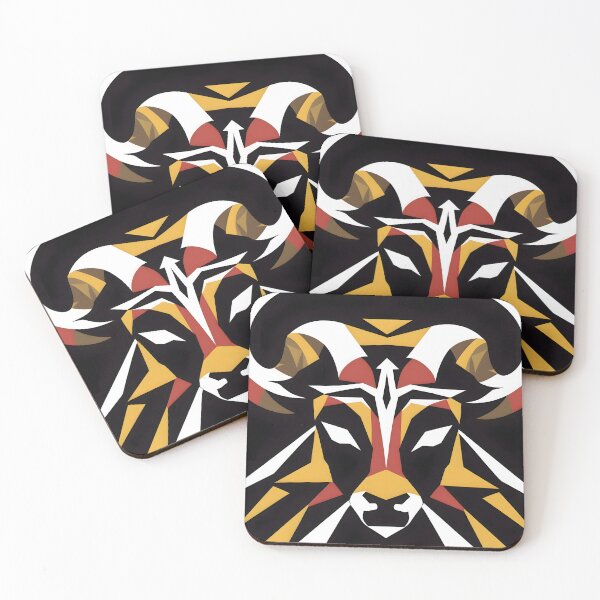Item preview, Bold Idu Mishmi Mithun Motif Tribal Geometric Design designed and sold by Haus Of K.