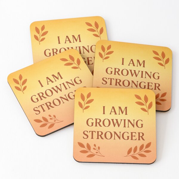 Item preview, I Am Growing Stronger | Positive SEL Affirmation designed and sold by MforMontessori.