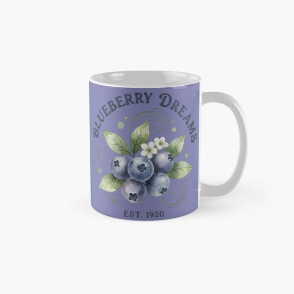 Item preview, Vintage Fruit Label - Blueberry Dreams designed and sold by Too Kool Designing .