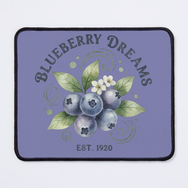 Item preview, Vintage Fruit Label - Blueberry Dreams designed and sold by Too Kool Designing .