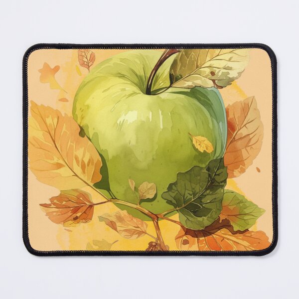 Item preview, Green Apple Autumn | Botanical Fruit Illustration designed and sold by Plantinum.