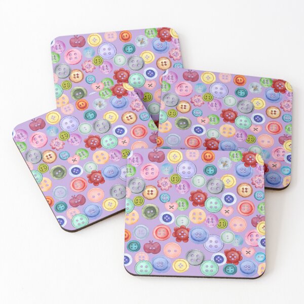 Item preview, Crazy button pattern designed and sold by BritishDelights.
