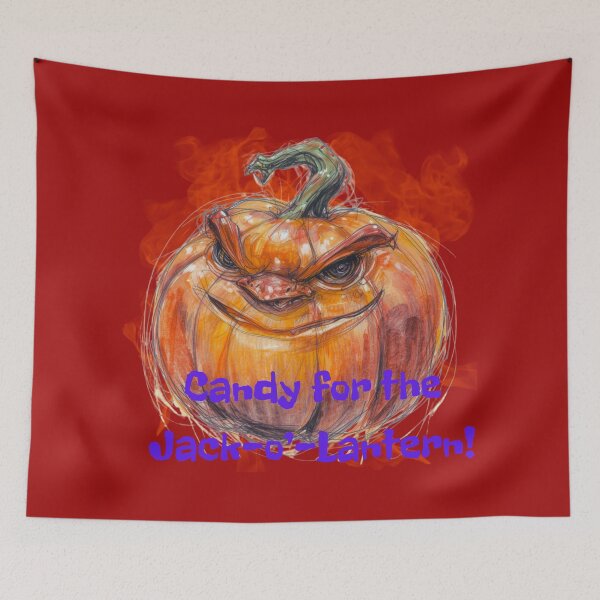 Item preview, Candy for the Jack-o’-Lantern – Funny Pumpkin Halloween Design designed and sold by dotitoko.