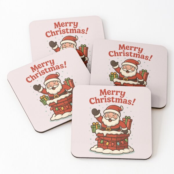 Item preview, Funny Santa Claus Falling Down Chimney designed and sold by Nordic Echo.