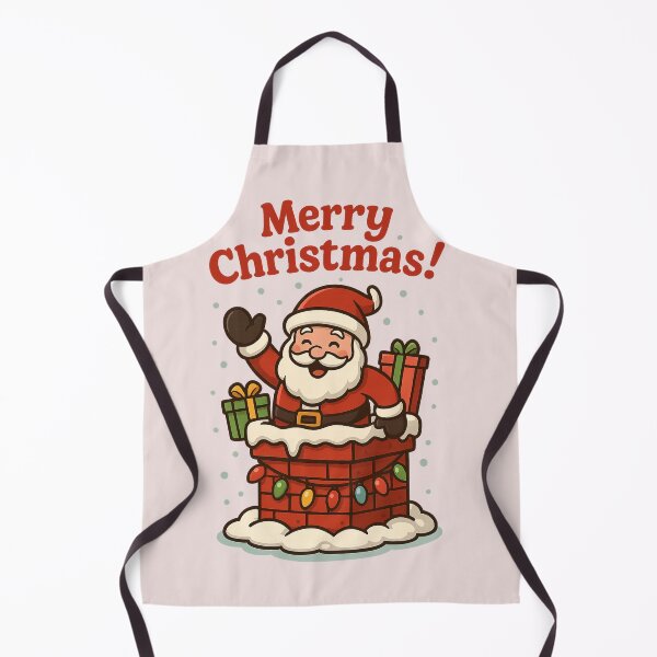 Item preview, Funny Santa Claus Falling Down Chimney designed and sold by Nordic Echo.