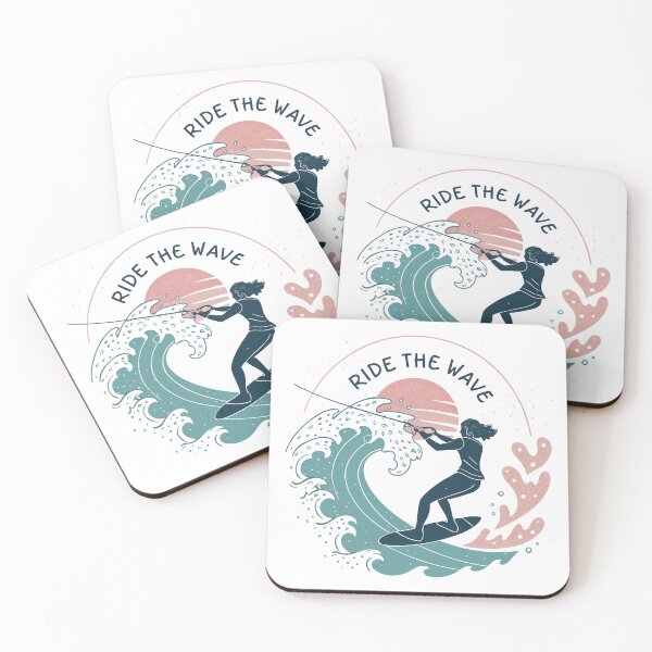Item preview, Ride the Wave – Minimalist Waterskiing Vector Design | Modern Sporty Aesthetic designed and sold by VividOrganica.