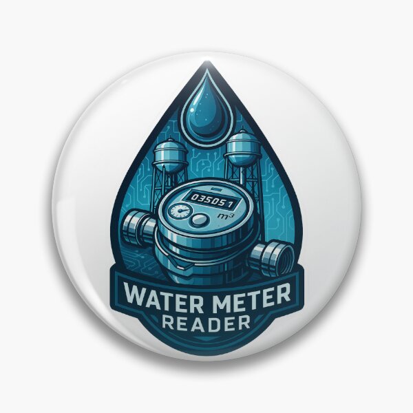 Item preview, Water Meter Reader Design designed and sold by TeeCraftTeeCo.