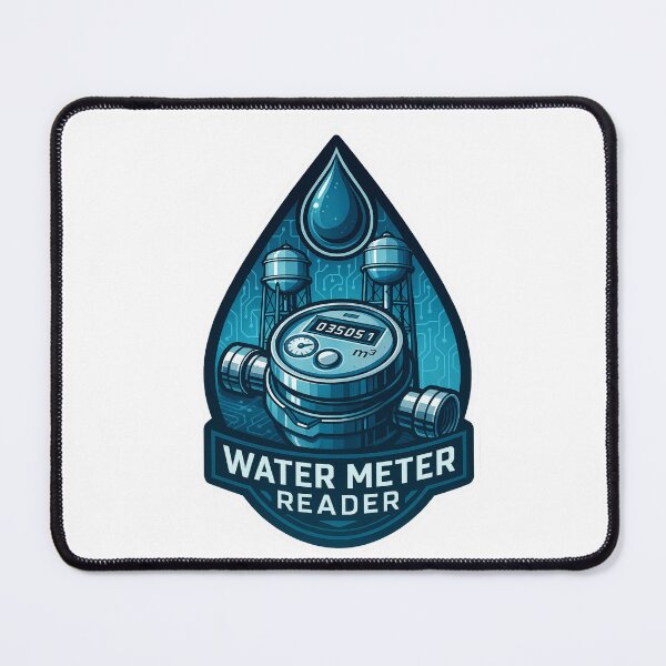 Item preview, Water Meter Reader Design designed and sold by TeeCraftTeeCo.
