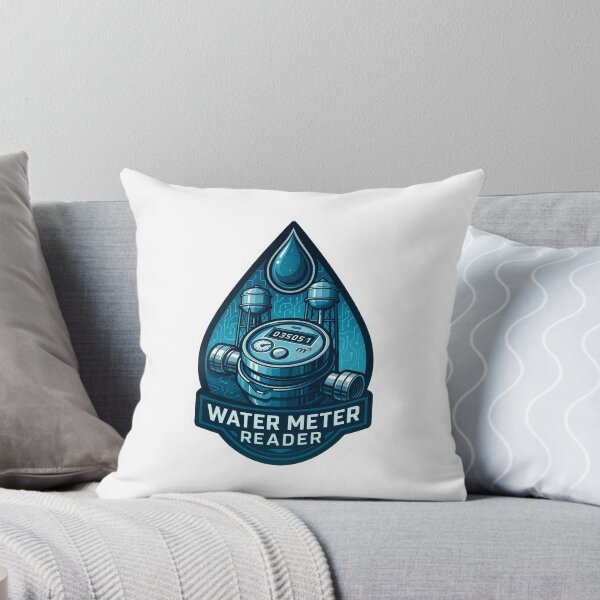 Item preview, Water Meter Reader Design designed and sold by TeeCraftTeeCo.