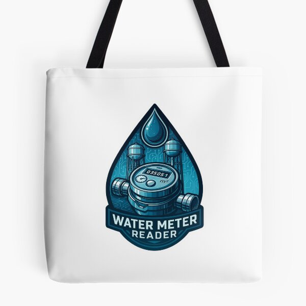 Item preview, Water Meter Reader Design designed and sold by TeeCraftTeeCo.