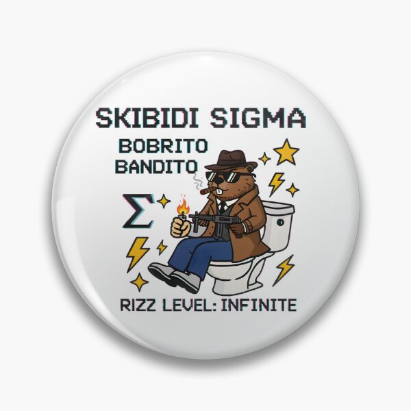 Item preview, Bobrito Bandito Skibidi Sigma Meme Digital Art designed and sold by AnnDesignStudio.