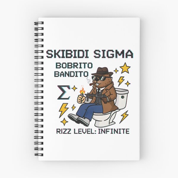 Item preview, Bobrito Bandito Skibidi Sigma Meme Digital Art designed and sold by AnnDesignStudio.