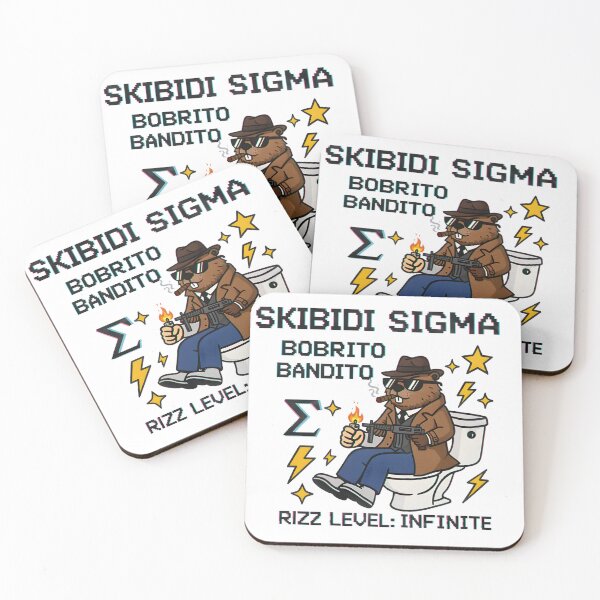 Item preview, Bobrito Bandito Skibidi Sigma Meme Digital Art designed and sold by AnnDesignStudio.