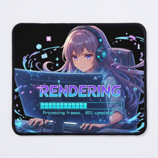 Item preview, ANIME RENDERING GIRL designed and sold by Gnfree.