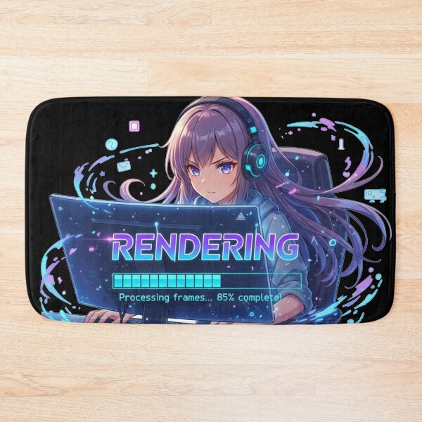 Item preview, ANIME RENDERING GIRL designed and sold by Gnfree.