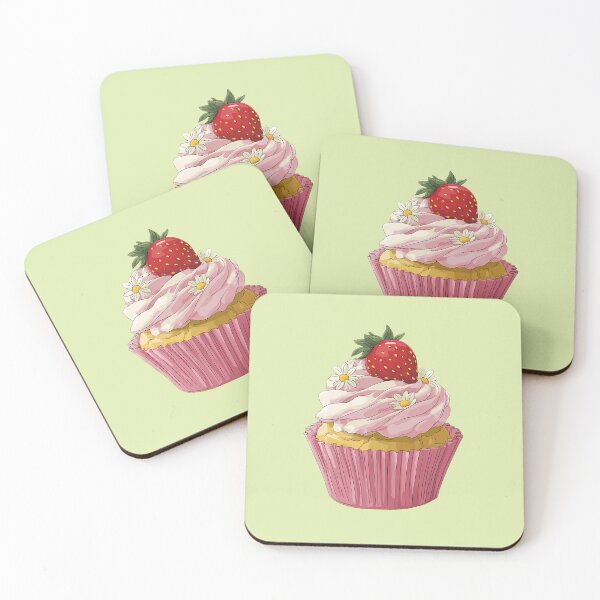 Item preview, Strawberry Cupcake designed and sold by sakurashorty.