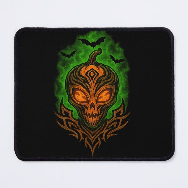 Item preview, Alien Pumpkin Halloween Tribal Skull designed and sold by DjokosDisigns.