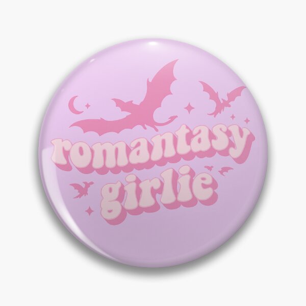 Item preview, Romantasy Girlie Sticker | BookTok Aesthetic Fantasy Romance Design designed and sold by theliteraryedit.