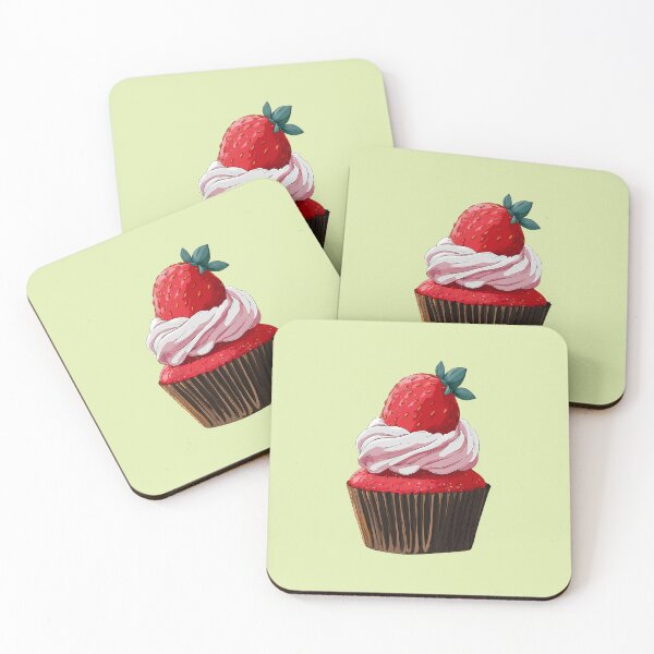 Item preview, Strawberry Cupcake designed and sold by sakurashorty.