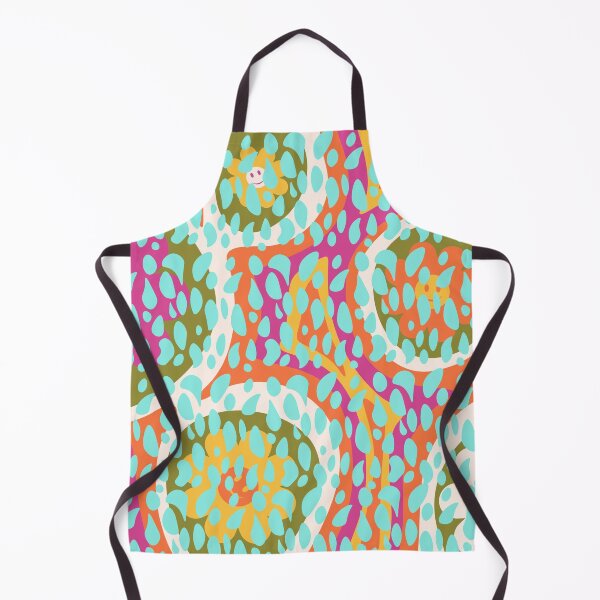 Item preview, Rainbow drops on retro circles designed and sold by BigfeetLittlepaws.