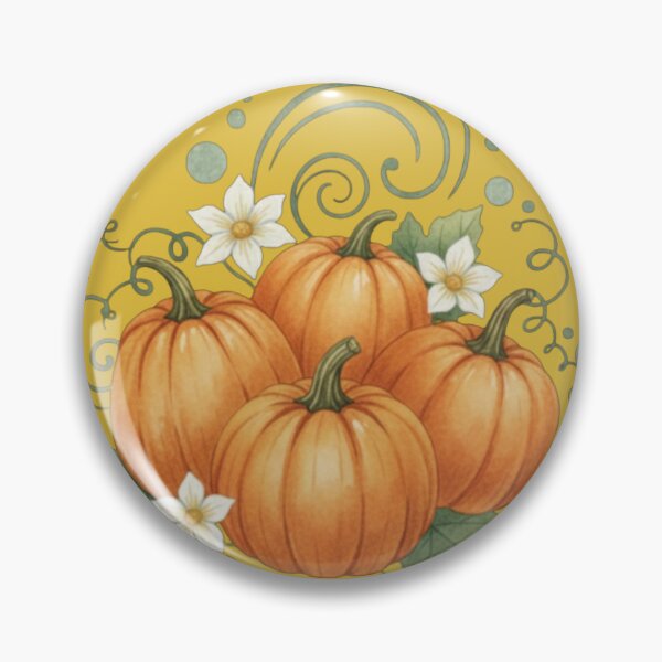 Item preview, Vintage Fruit Design- Pumpkins  designed and sold by Too Kool Designing .