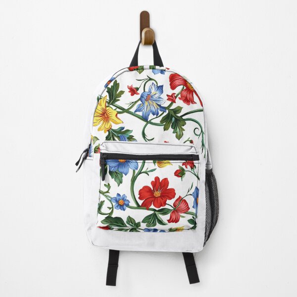 Item preview, Red & Blue Botanical Flowers – Toujours Botanicals designed and sold by Novel Works Studio.