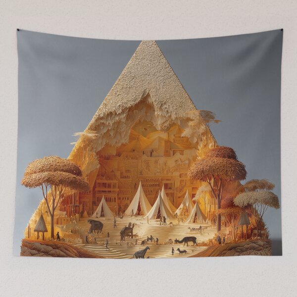 Item preview, Paper Pyramid (PAIV) designed and sold by PyramidSchmear.