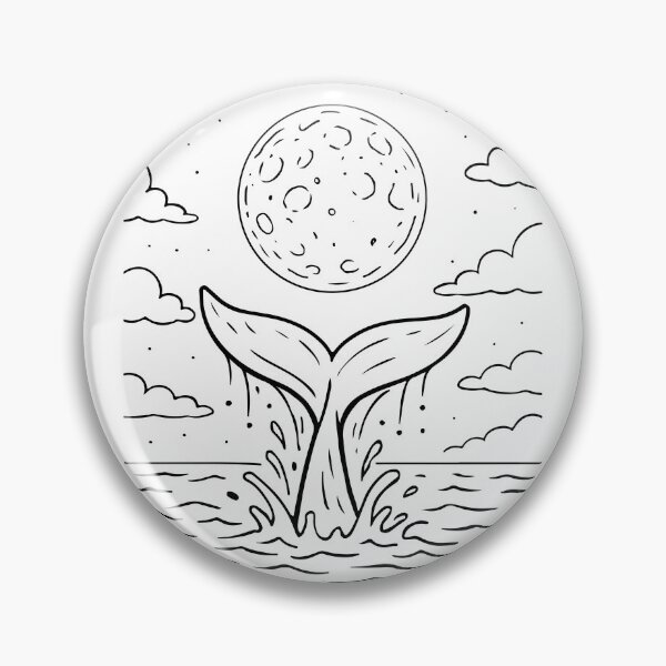 Item preview, Whale Moon Dive | Ocean Night Sky Tee | Cosmic Sea Life Shirt designed and sold by QueenStore-USA.