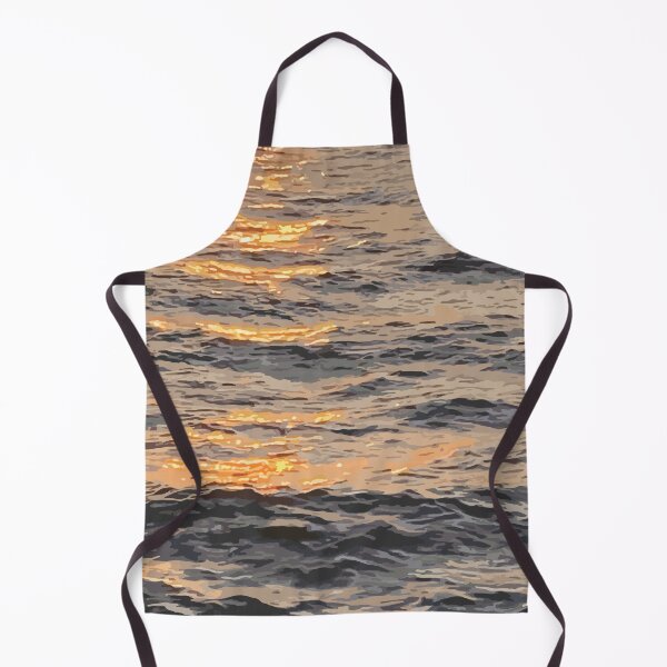 Item preview, Golden Sunset Reflections on Ocean Waves designed and sold by PierrelyHO.