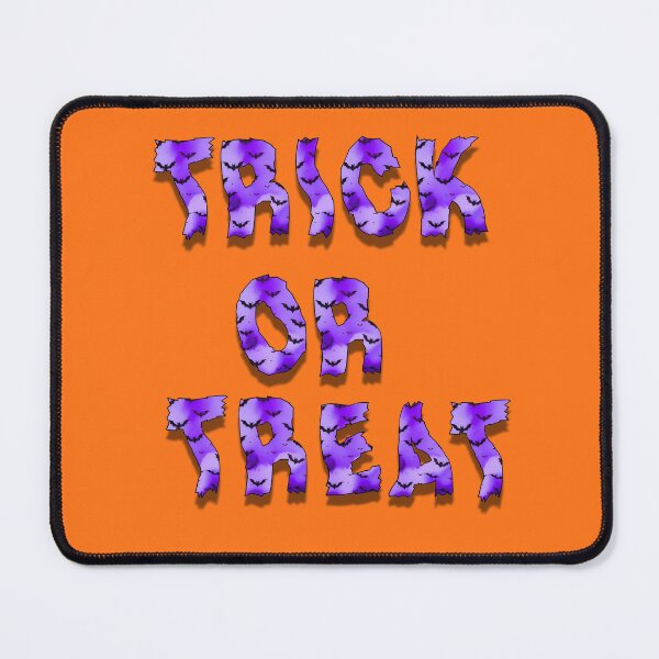 Item preview, Trick or Treat Halloween Text – Purple Spooky Letters designed and sold by Ivy-Triggs.