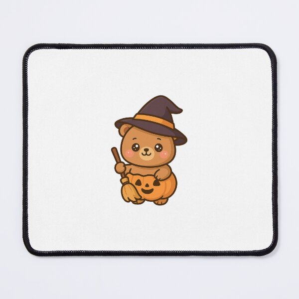 Item preview, Kawaii Witch Bear – Cute Halloween Design designed and sold by ChillTofu.