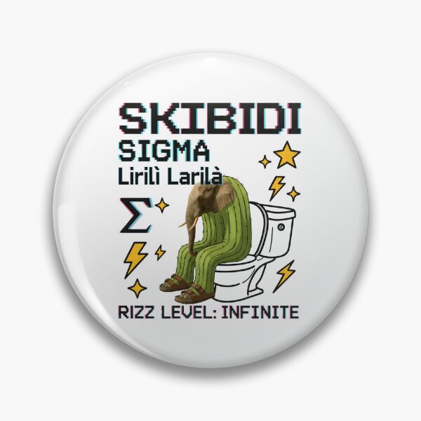 Item preview, Lirilì Larilà Skibidi Sigma Surreal Meme Animal Art designed and sold by AnnDesignStudio.
