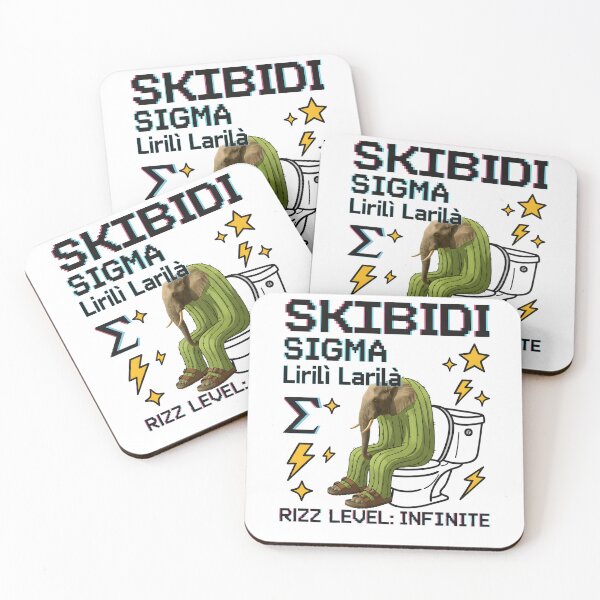 Item preview, Lirilì Larilà Skibidi Sigma Surreal Meme Animal Art designed and sold by AnnDesignStudio.