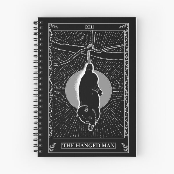 Item preview, The Hanged Man Opossum designed and sold by mothofthemist.