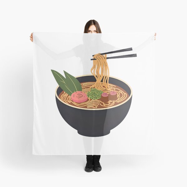 Item preview, Simple Ramen Noodle Bowl | Minimal Pho Food Art Design designed and sold by BeBetterPeople.