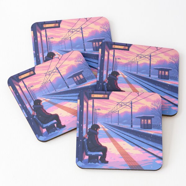 Item preview, Pixel anime scene designed and sold by MegDexShop.