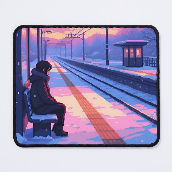 Item preview, Pixel anime scene designed and sold by MegDexShop.