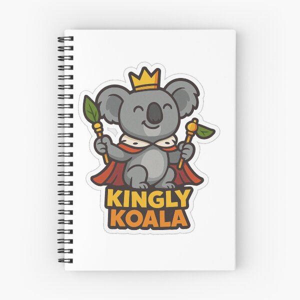 Item preview, Amazing Alliterative Adjective Animal - Kingly Koala designed and sold by Witan Ink.