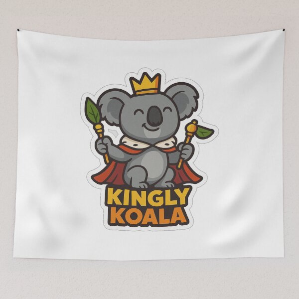 Item preview, Amazing Alliterative Adjective Animal - Kingly Koala designed and sold by Witan Ink.
