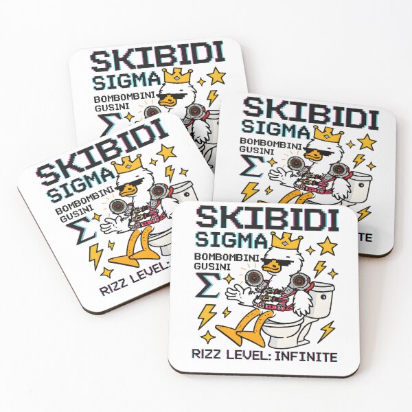 Item preview, Bombombini Gusini Skibidi Sigma Meme Duck King Art designed and sold by AnnDesignStudio.