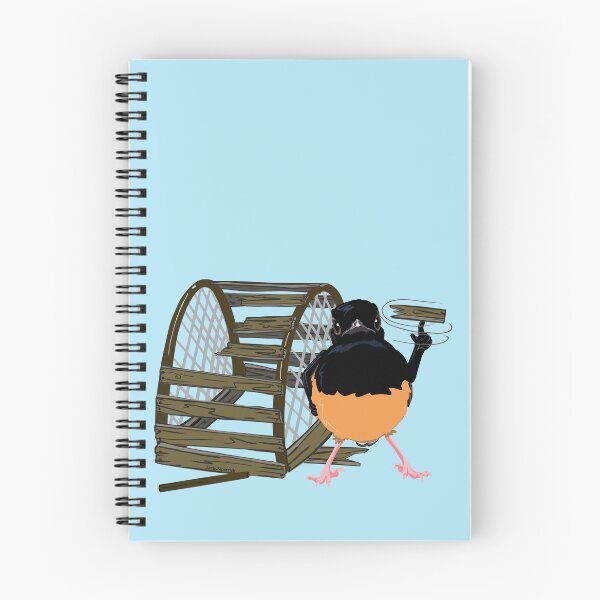 Item preview, White-rumped Shama bird escaped trap/cage designed and sold by ArtbyMparrish .