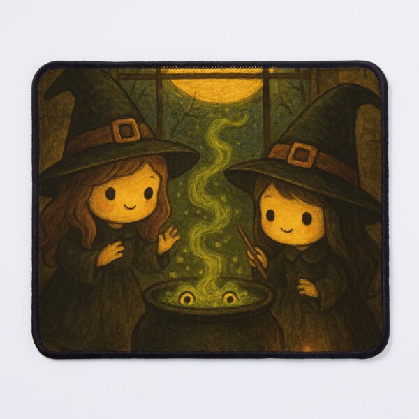 Item preview, Kawaii Witches Brewing Magic. Cute Spooky Art designed and sold by JOSTH.