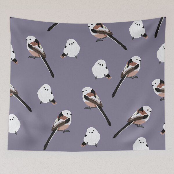 Item preview, Long-Tailed Tit (Shima Enaga) designed and sold by BDBirds.